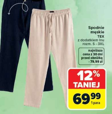 Spodnie męskie