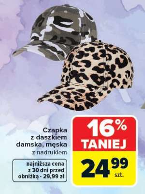 Czapka z daszkiem damska, męska