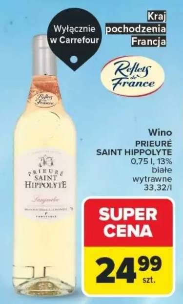 Wino PRIEURÉ SAINT HIPPOLYTE