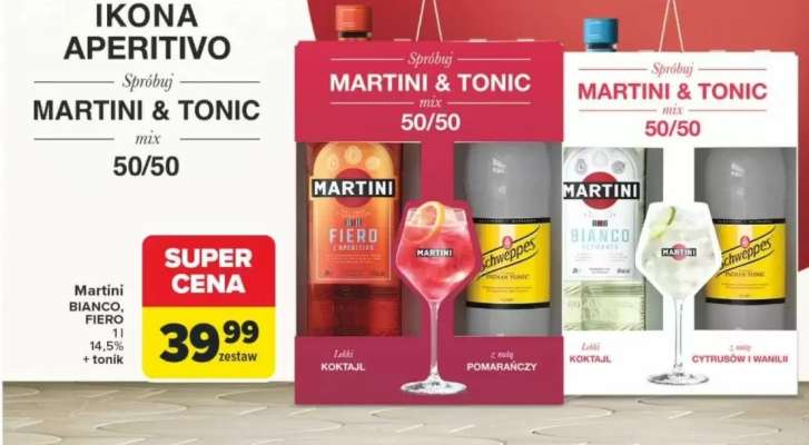 Martini & Tonic mix 50/50