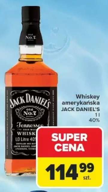 Whiskey amerykańska JACK DANIEL'S