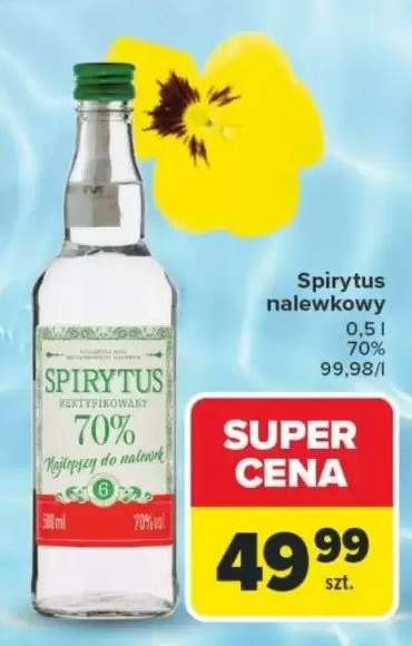 Spirytus nalewkowy
