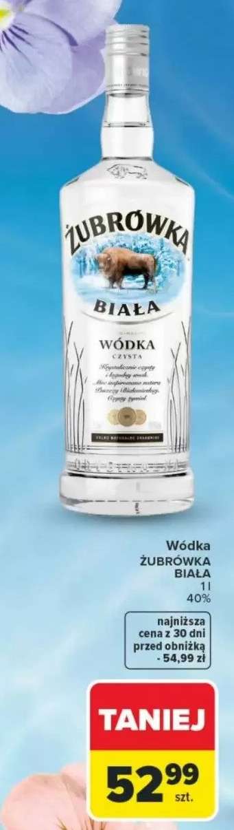 Wódka Żubrówka Biała