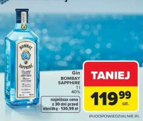 GIN BOMBAY SAPPHIRE