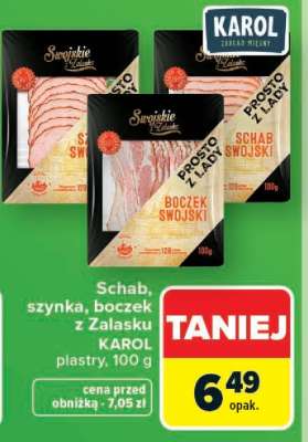 Schab, szynka, boczek z Zalasku