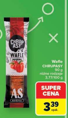 Wafle chrupasy