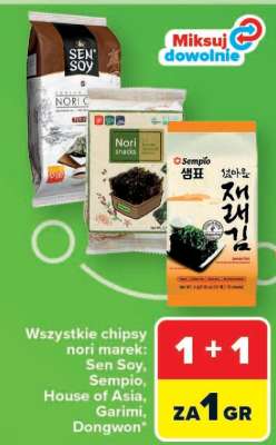 Wszystkie chipsy nori