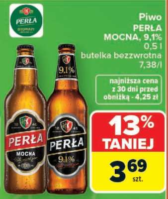 Piwo PERŁA MOCNA, 9,1%