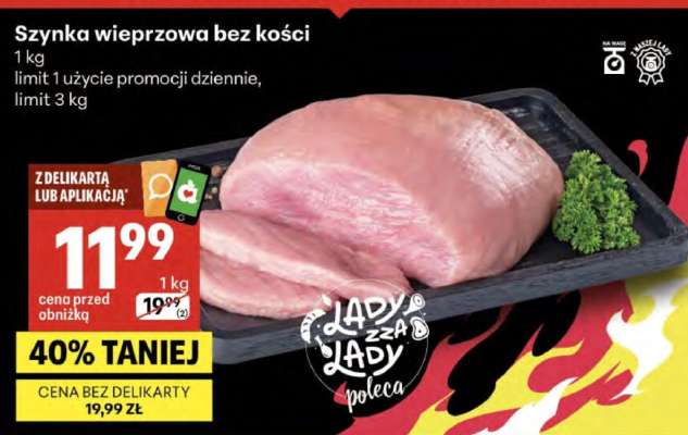 Szynka wieprzowa bez kosci