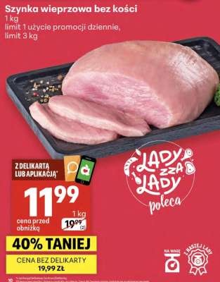 Szynka wieprzowa bez kosci