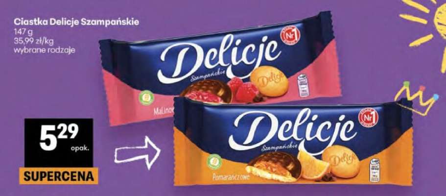 Ciastka Delicje Szampańskie