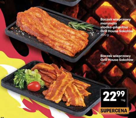 Boczek wieprzowy Grill House Sokołów