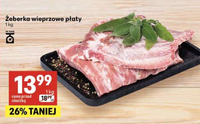 Žeberka wieprzowe platy