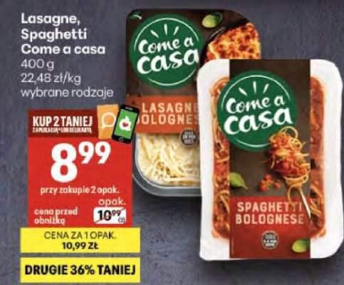 LASAGNE, SPAGHETTI COME A CASA