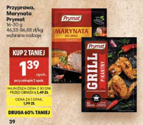 Przyprawa, marynata Prymat