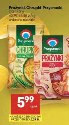 Prażynki, chrupki PRZYSNACKI