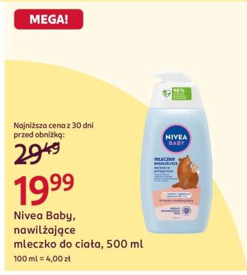 Nivea Baby, nawilżające mleczko do ciała, 500 ml