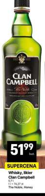 Whisky, likier Clan Campbell