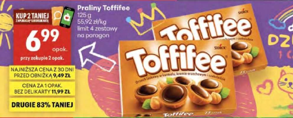 Praliny TOFFIFEE