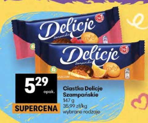 Ciastka Delicje Szampańskie