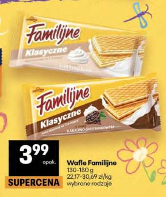 Wafle Familijne