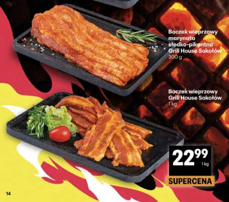 Boczek wieprzowy Grill House Sokołów