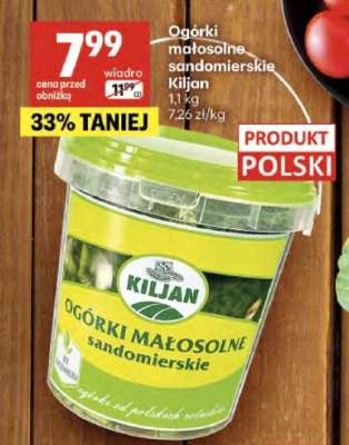 Ogórki małosolne sandomierskie