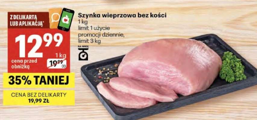 Szynka wieprzowa bez kosci