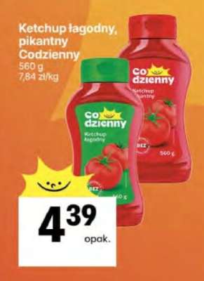 Ketchup łagodny, pikantny Codzienny