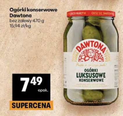 Ogórki konserwowe DAWTONA