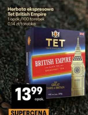 Herbata ekspresowa Tet British Empire