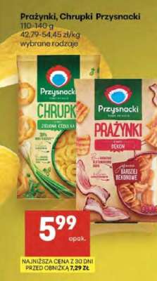 Prażynki, chrupki PRZYSNACKI