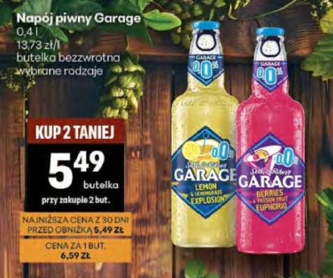 Napój piwny Garage