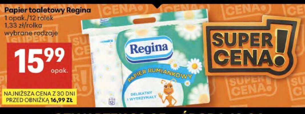Papier toaletowy Regina