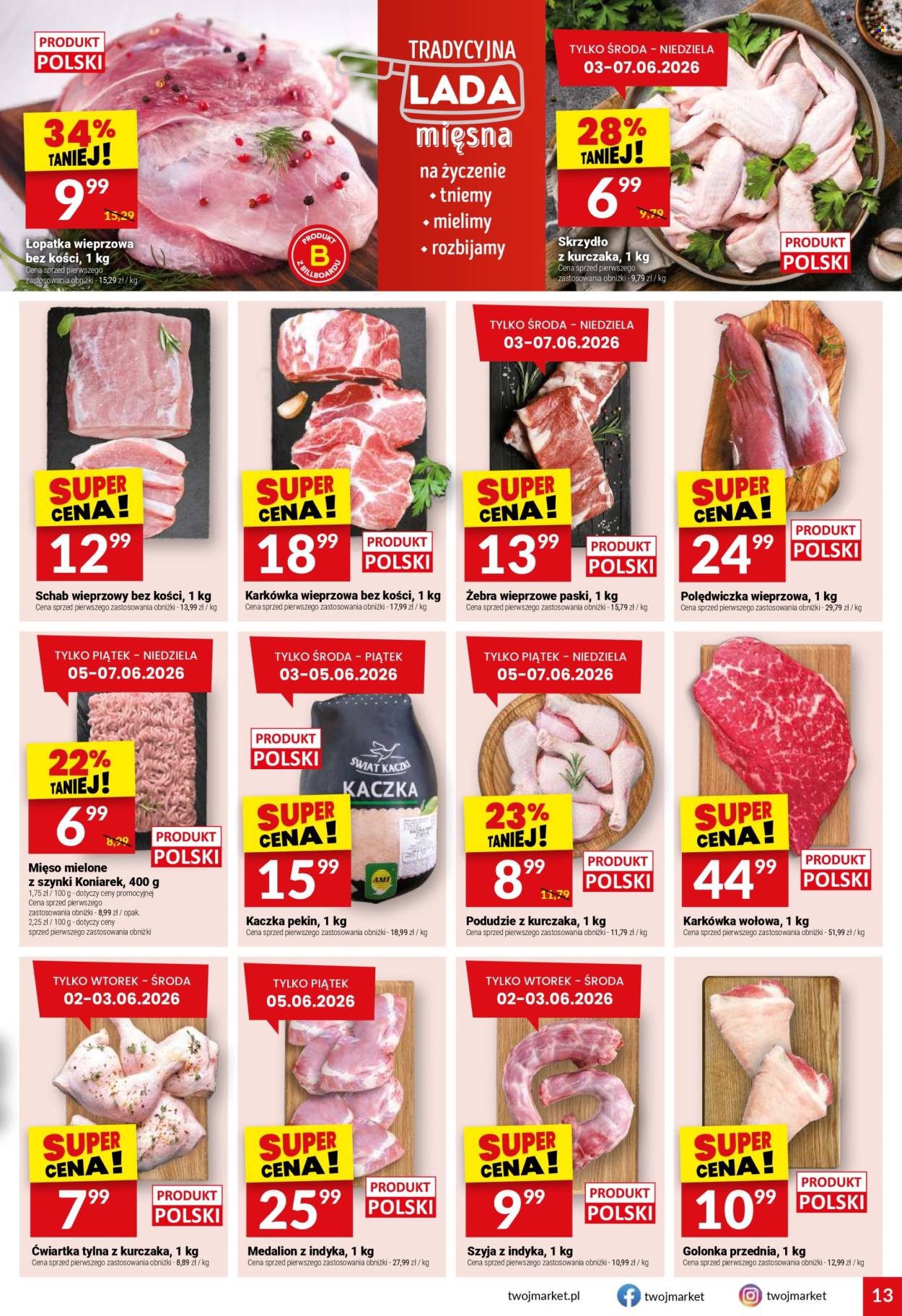 Leták Twój Market - 2.6.2026 - 9.6.2026. Strana 13