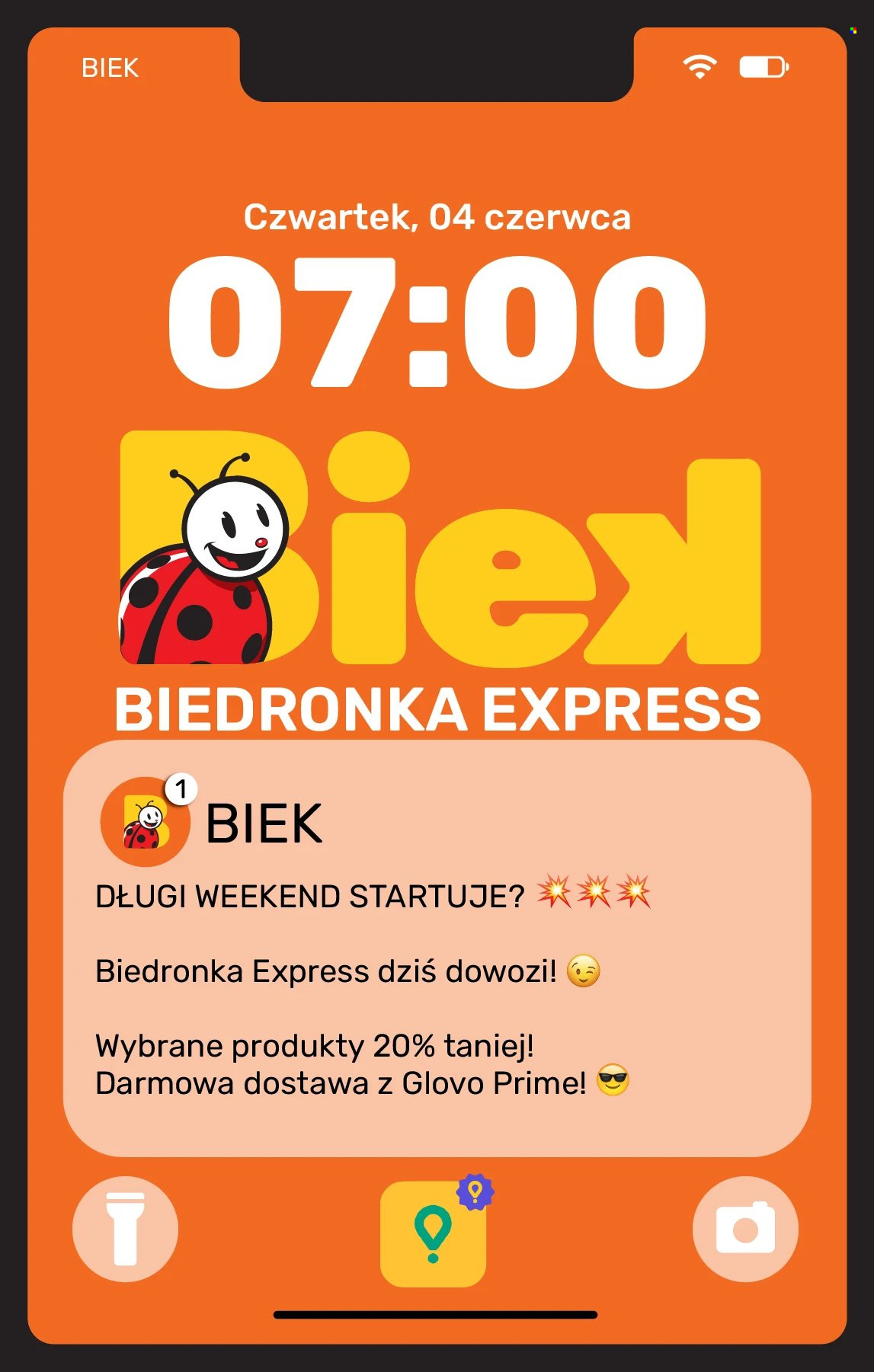 Leták Biedronka - 4.6.2026 - 7.6.2026. Strana 1