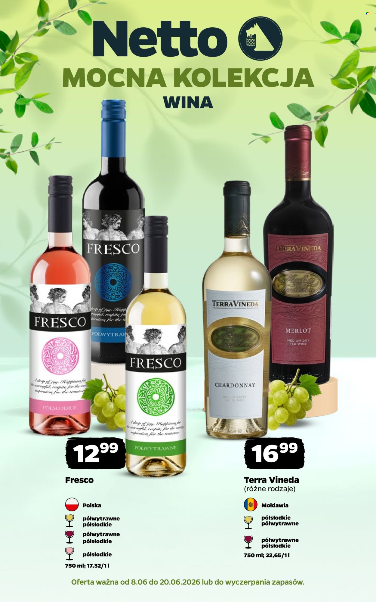 Leták Netto - 8.6.2026 - 20.6.2026. Strana 1
