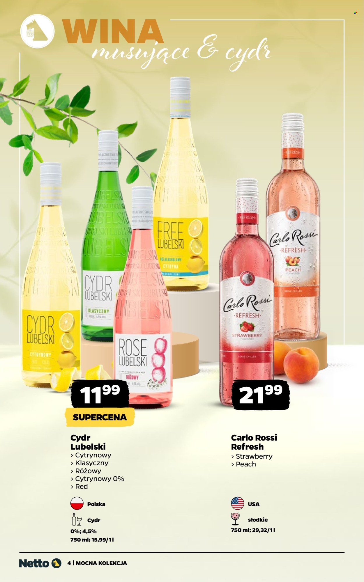 Leták Netto - 8.6.2026 - 20.6.2026. Strana 4