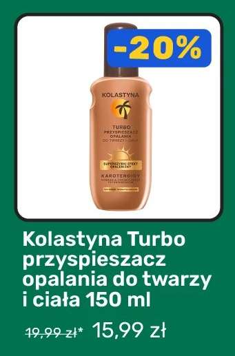 Kolastyna Turbo przyspieszacz opalania do twarzy i ciała 150 ml