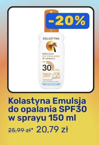 Kolastyna Emulsja do opalania SPF30 w sprayu 150 ml