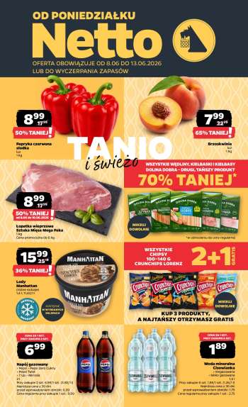 Gazetka Netto - 8.06.2026 - 13.06.2026.