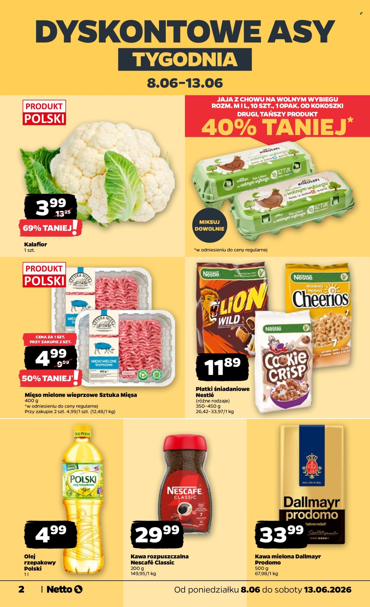 Leták Netto - 8.6.2026 - 13.6.2026. Strana 2