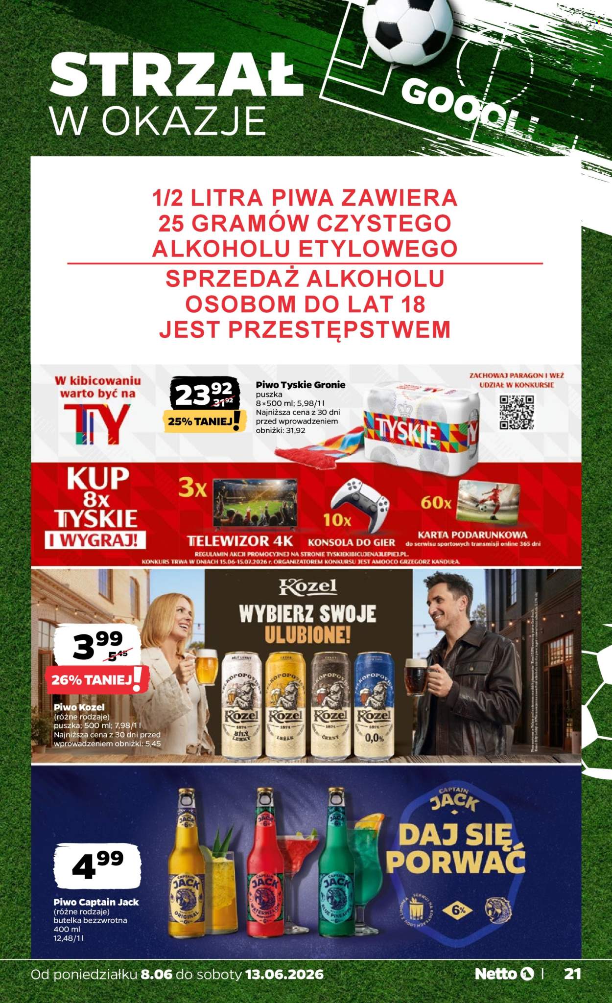 Gazetka Netto - 8.06.2026 - 13.06.2026. Strona 21