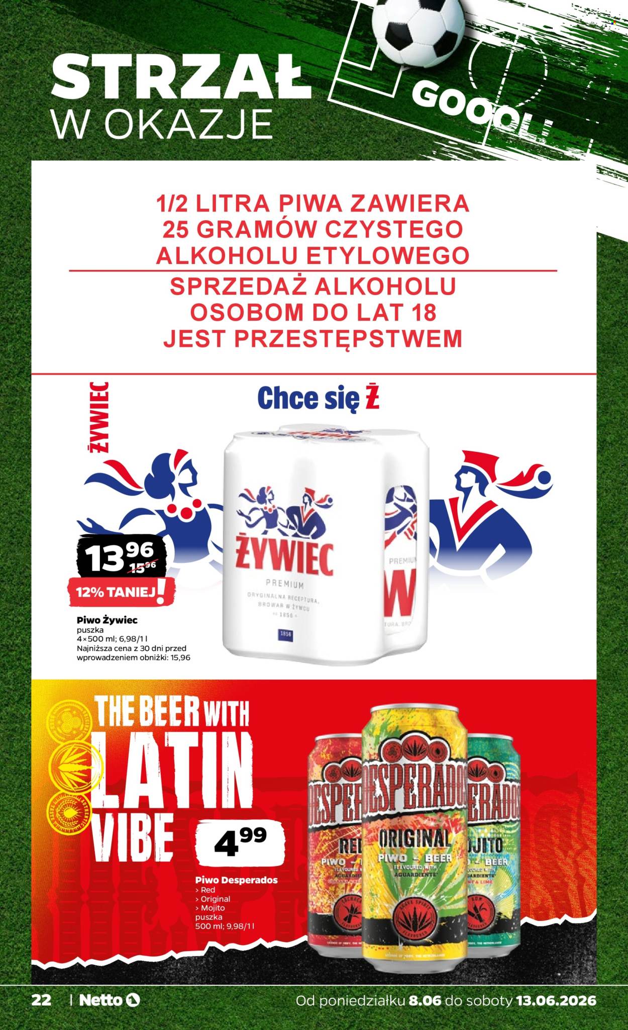 Gazetka Netto - 8.06.2026 - 13.06.2026. Strona 22