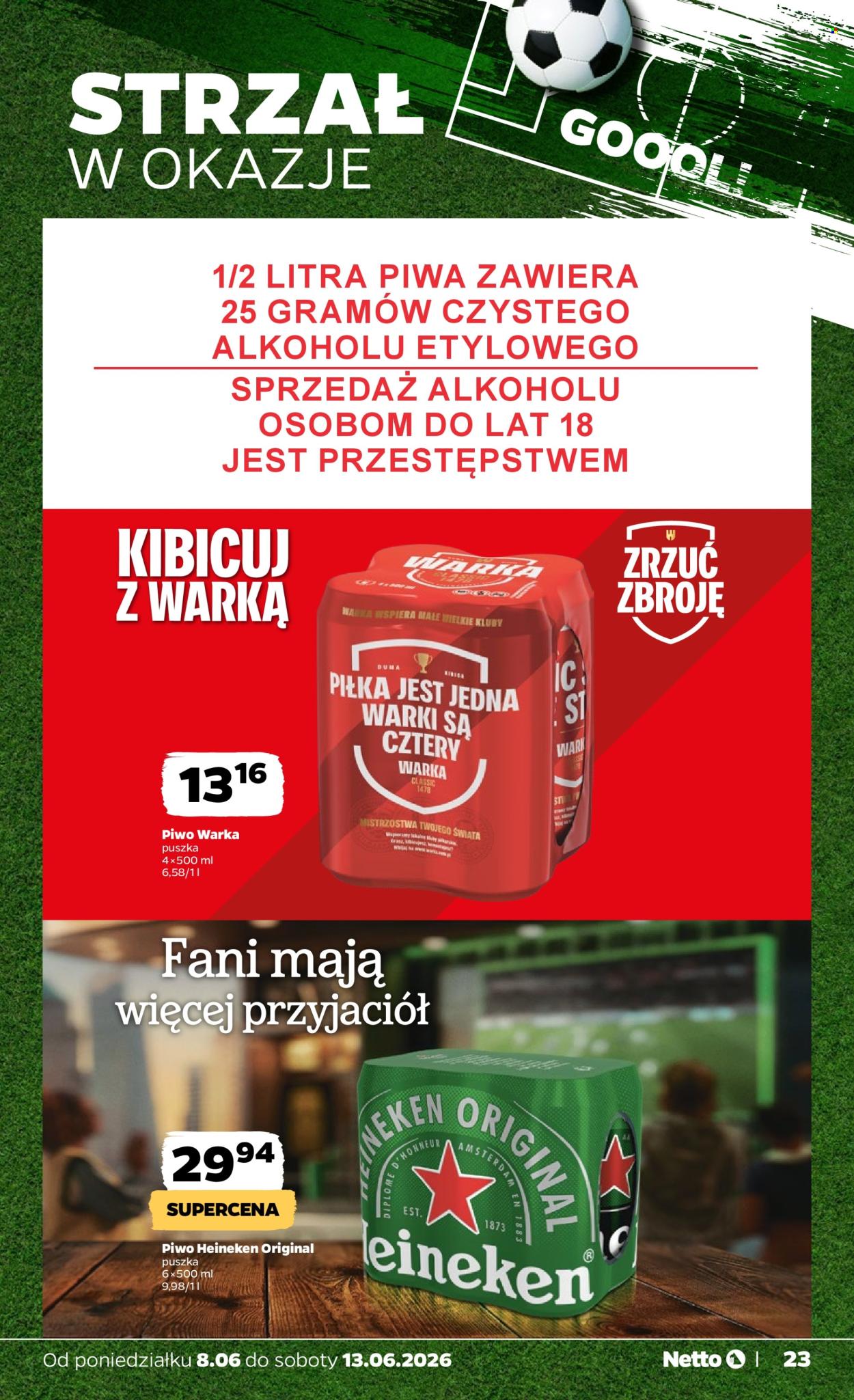 Leták Netto - 8.6.2026 - 13.6.2026. Strana 23
