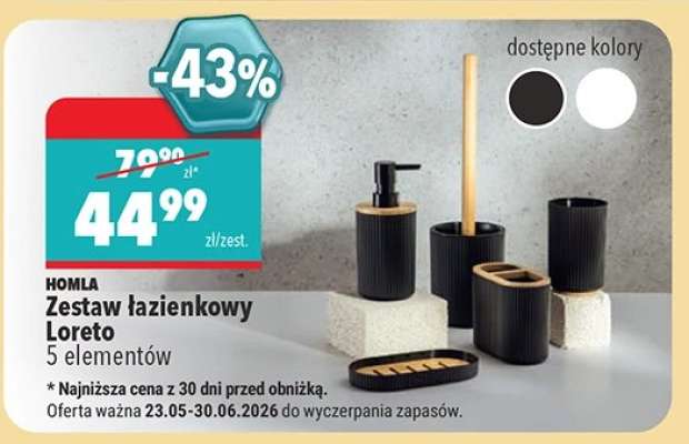 Zestaw łazienkowy Loreto
