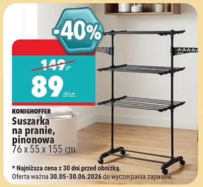 Suszarka na pranie, pinonowa