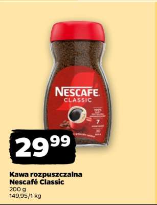 Kawa rozpuszczalna NESCAFÉ CLASSIC