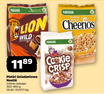 Płatki śniadaniowe NESTLÉ