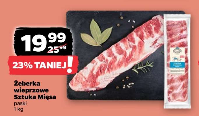 Żeberka wieprzowe Sztuka Mięsa